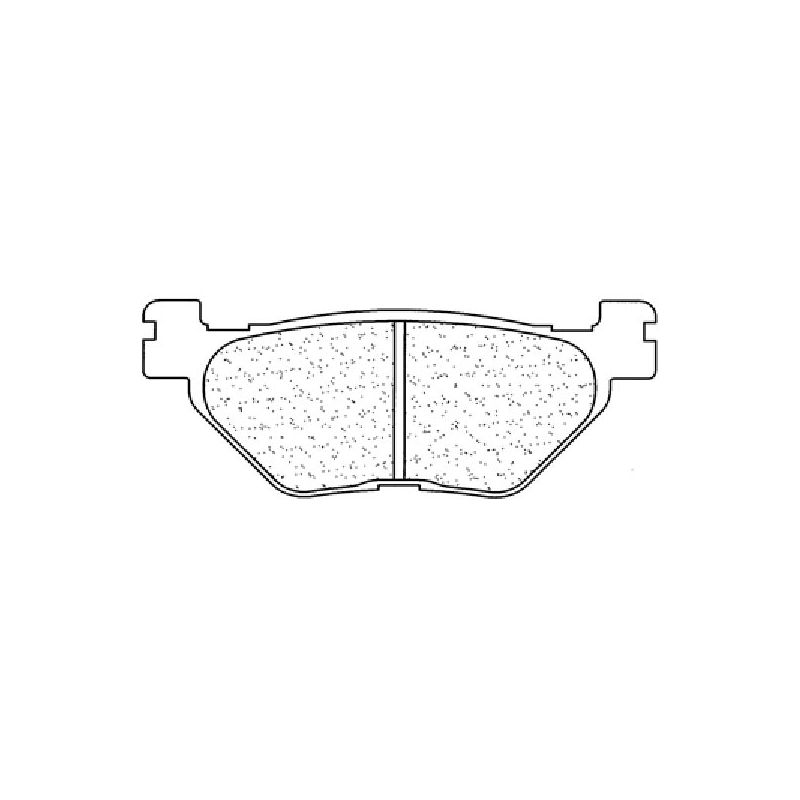 PASTIGLIA FRENO POST. CL BRAKES 1084RX3 YAMAHA XVS A Midnight Star (VP266)(1CS1/1CS5/1CS6) 1300 11/16