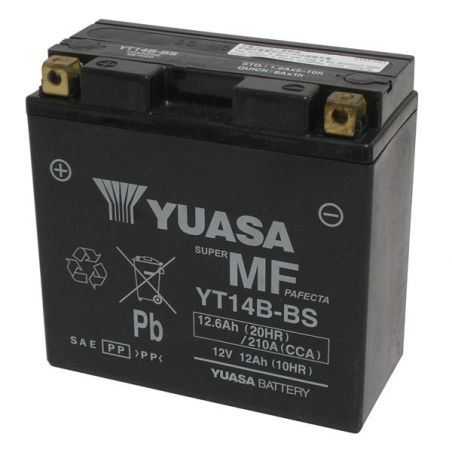 BATTERIA YUASA YT14B-BS YAMAHA XV Road Star 1700 04/06