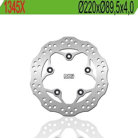 DISCO FRENO ANT. NG 1345X KYMCO Like E4 150 17/20