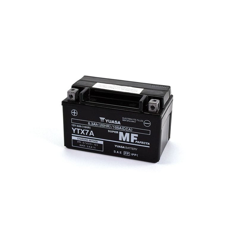 BATTERIA YUASA YTX7A-BS(WC) KYMCO Zing 150