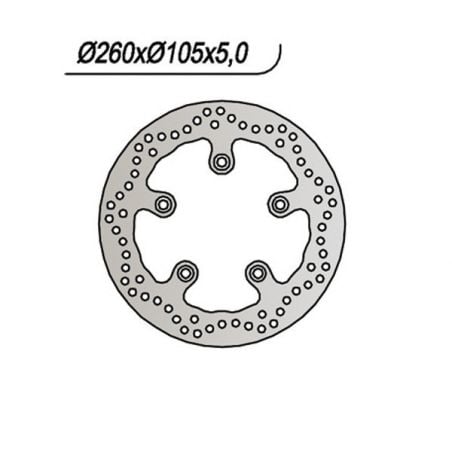 DISCO FRENO ANT. DX-SX NG 1066 KYMCO Xciting (T71000) 250 04/05