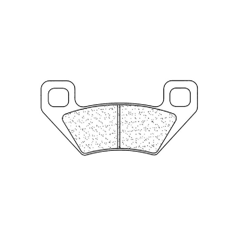PASTIGLIA FRENO POST. CL BRAKES 1171ATV1 KYMCO MXU 400 08/11