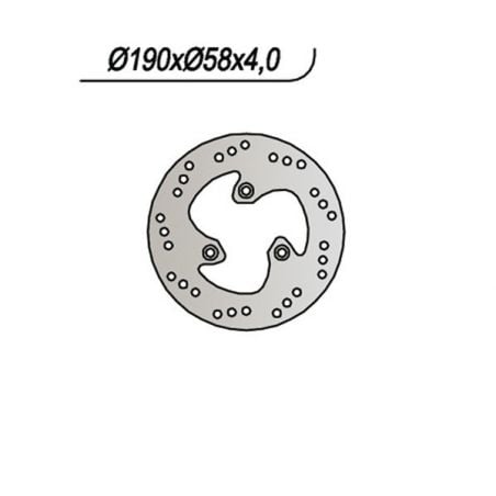 DISCO FRENO ANT. NG 665 MALAGUTI Crosser EL 50 99/00