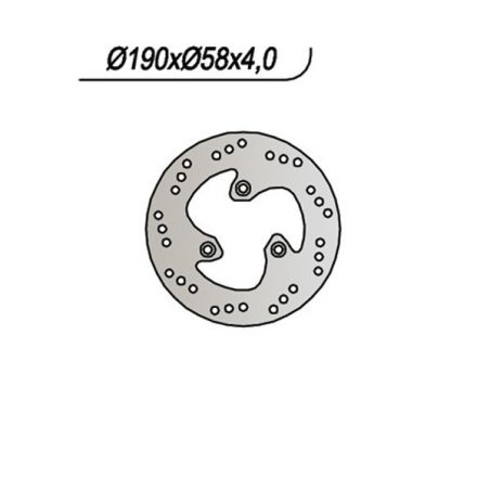 DISCO FRENO POST. NG 665 MALAGUTI F15 Firefox DD/DT 50 96/03