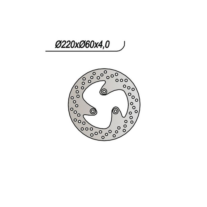 DISCO FRENO ANT. NG 1098 MALAGUTI F18 Warrior 125 00/02