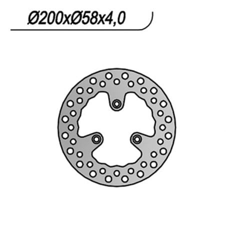 DISCO FRENO POST. NG 339 MALAGUTI F18 Warrior 150 00/02