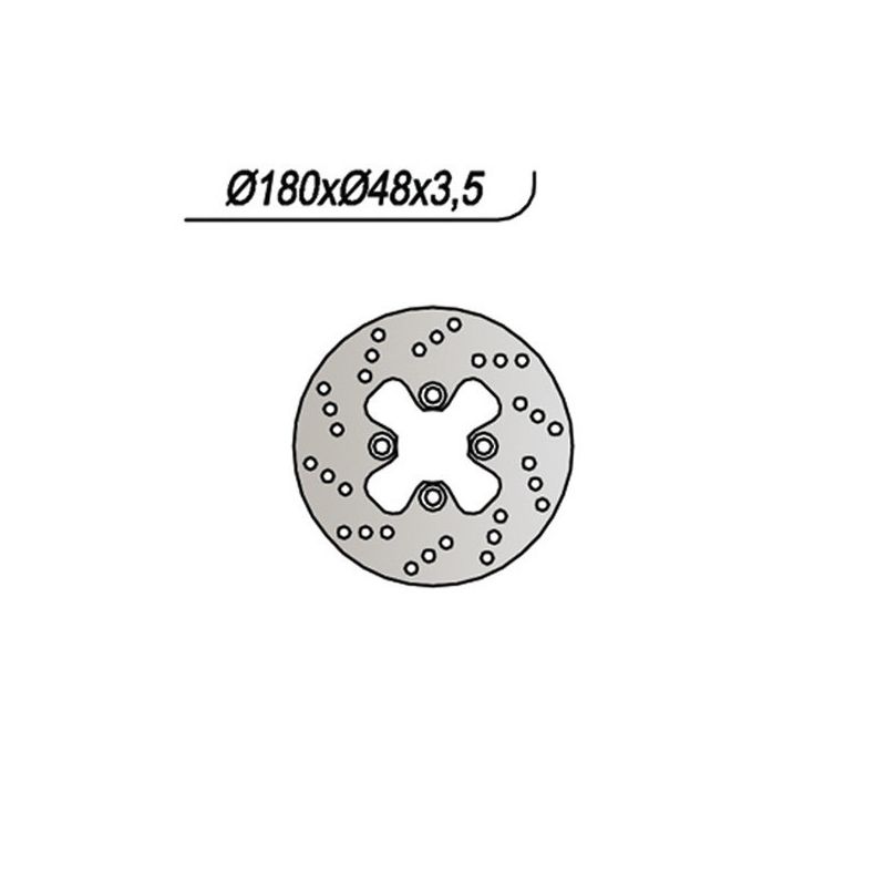 DISCO FRENO ANT. NG 393 MBK Booster Track 50 96/96