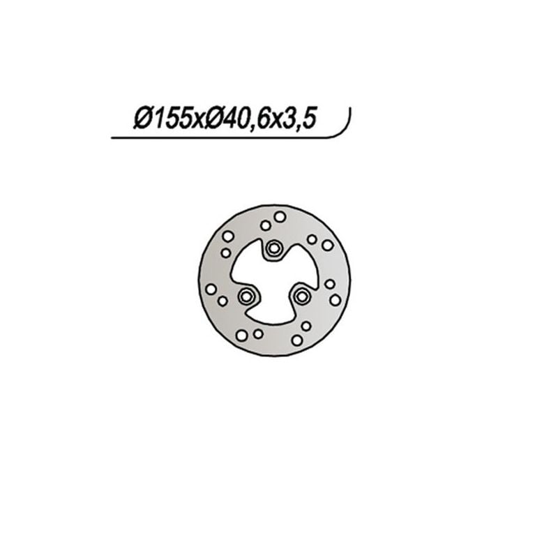DISCO FRENO ANT. NG 406 MBK CY Forte 50 96/97