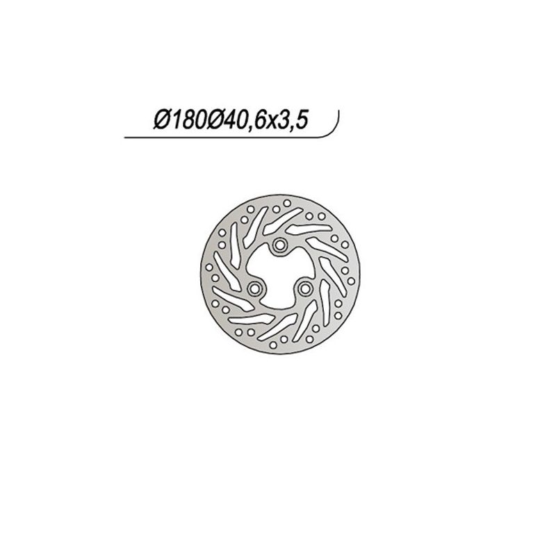 DISCO FRENO ANT. NG 861 MBK Fizz 50 94/95