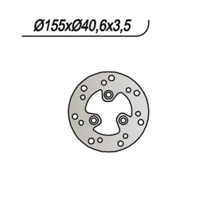 DISCO FRENO ANT. NG 406 MBK Target 50 91/95
