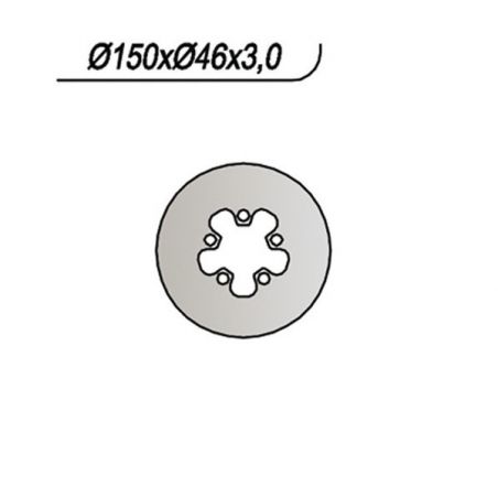 DISCO FRENO POST. NG 261 MONTESA HONDA Cota 315 R 250 97/00