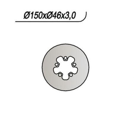 DISCO FRENO POST. NG 261 MONTESA HONDA Cota 315 R 250 97/00