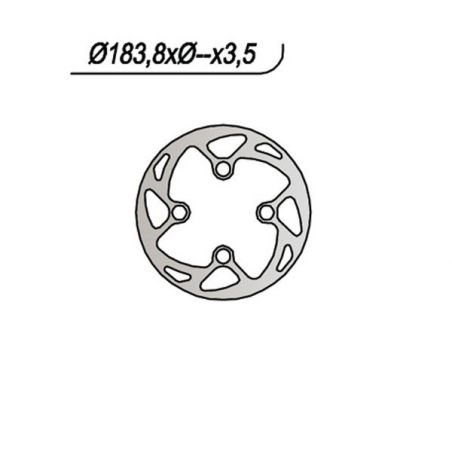 DISCO FRENO ANT. NG 627 MONTESA HONDA Cota 315 R 250 04/04