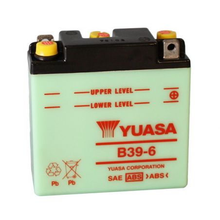 BATTERIA YUASA B39-6 MOTO GUZZI Stornello Sport 1C 4T 125 59/69