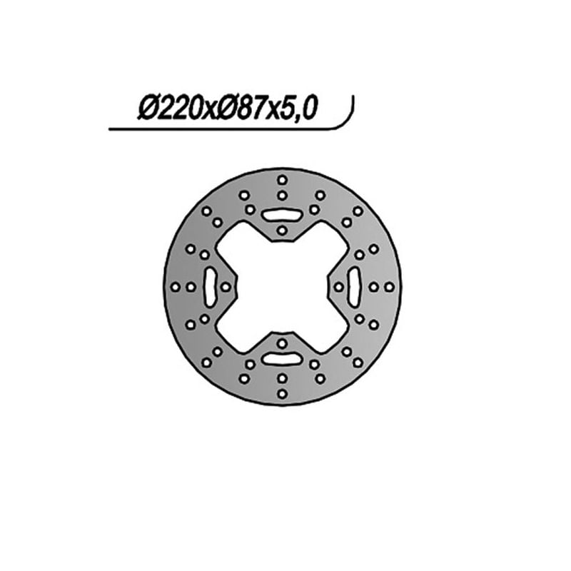 DISCO FRENO POST. NG 1007 MOTO MORINI 9 1/2 1200 06/10