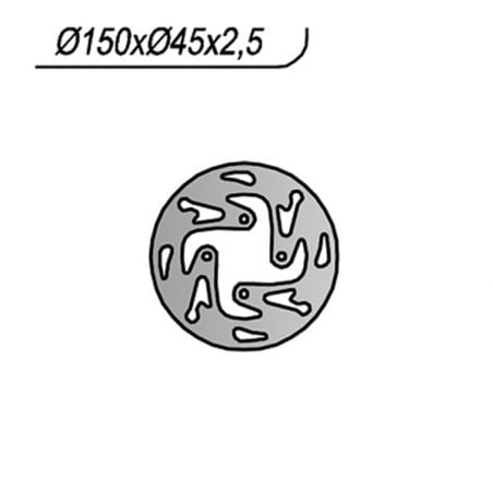 DISCO FRENO POST. NG 1245 OSSA TR I 280 11/13