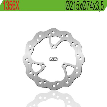 DISCO FRENO ANT. NG 1356X PEUGEOT Speedfight 3 AIR RS 50 09/10