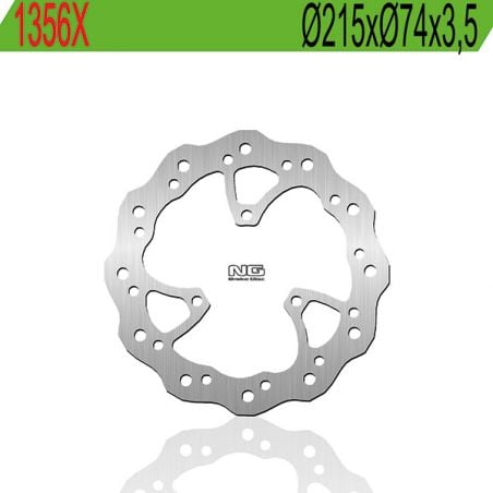 DISCO FRENO ANT. NG 1356X PEUGEOT Speedfight 3 AIR RS 50 09/10