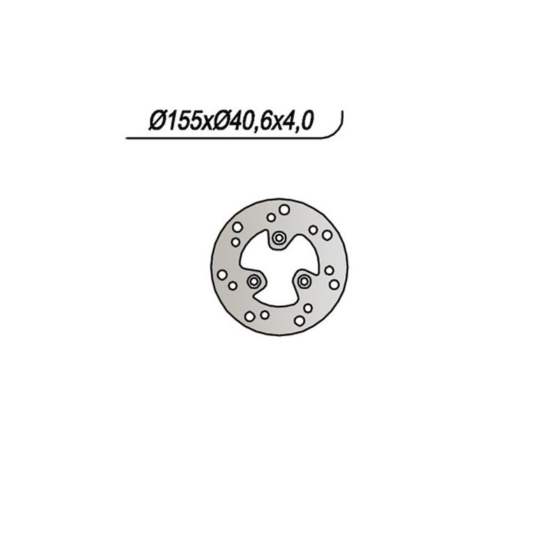 DISCO FRENO ANT. NG 452 PEUGEOT Zenith L/LM 50 97/00