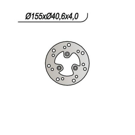 DISCO FRENO ANT. NG 452 PEUGEOT Zenith L/LM 50 97/00