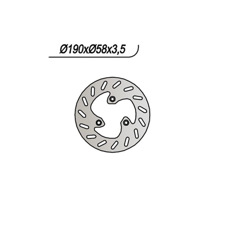 DISCO FRENO ANT. NG 007 PEUGEOT SV Geo 100 98/98