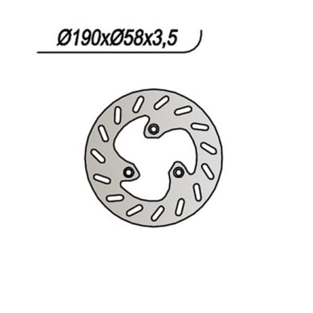 DISCO FRENO POST. NG 007 PEUGEOT Vivacity 100 99/05