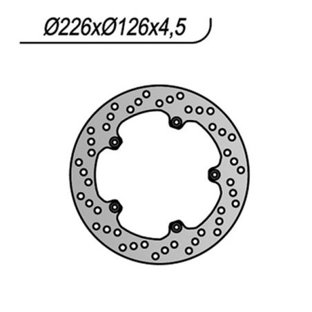 DISCO FRENO POST. NG 1177 PEUGEOT Geopolis Executive/Premium/E 4T 125 06/08