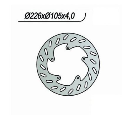 DISCO FRENO ANT. NG 1078 PEUGEOT Looxor 150 03/07