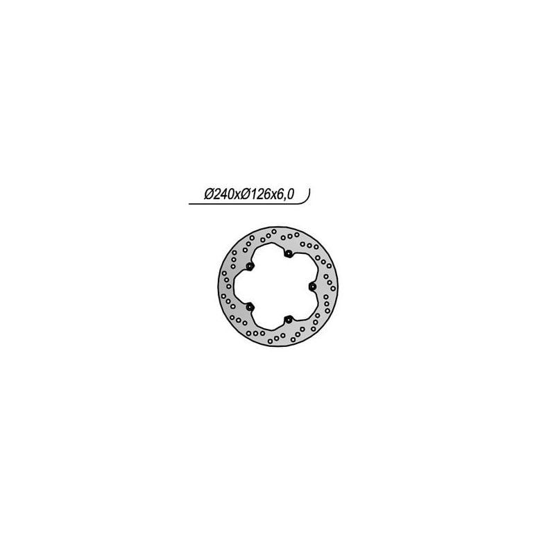 DISCO FRENO POST. NG 1200 PEUGEOT Satelis Executive 500 07/10