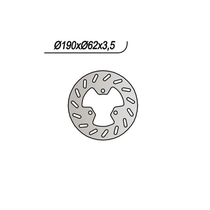 DISCO FRENO ANT. NG 087 PIAGGIO Diesis 100 00/01