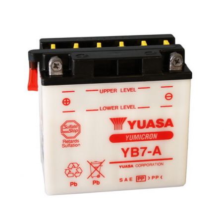BATTERIA YUASA YB7-A PIAGGIO Vespa PK XL (VMX6T) 125 86/89