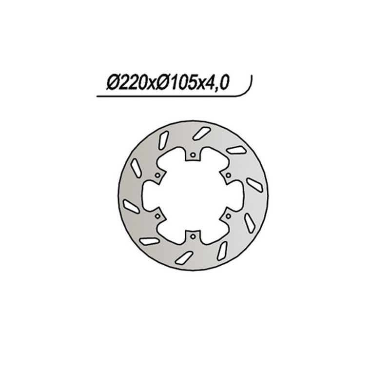 DISCO FRENO ANT. NG 113 PIAGGIO Vespa GTV SEI GIORNI IE E5 ABS (MD3102) 300 20/21