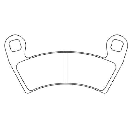 PASTIGLIA FRENO ANT. CL BRAKES 1229ATV1 POLARIS EV Elettrico 0 10/13