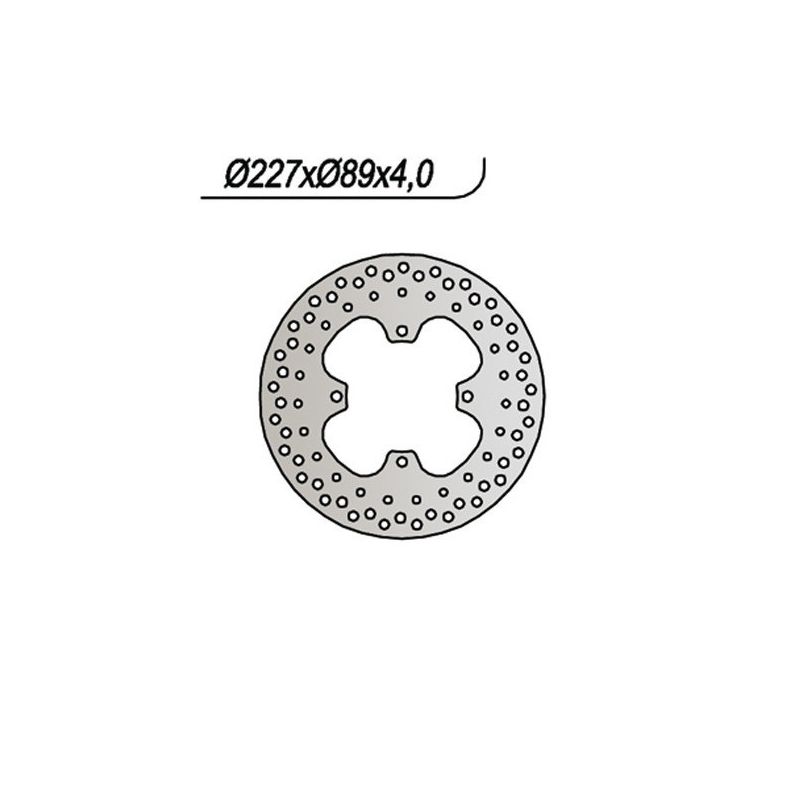 DISCO FRENO ANT. DX-SX NG 652 POLARIS Diesel EBS 4X4 455 99/01