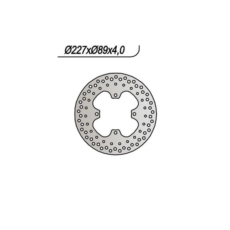 DISCO FRENO ANT. DX-SX NG 652 POLARIS Big Boss 6X6 500 98/99