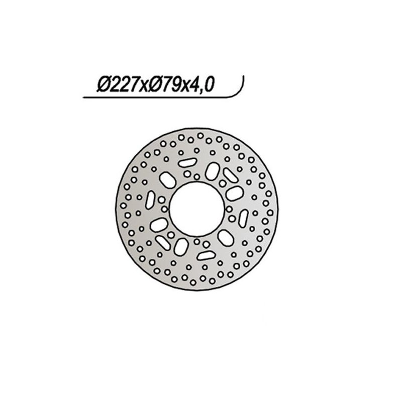 DISCO FRENO ANT. NG 265 POLARIS Sportsman 2X4 500 01/02