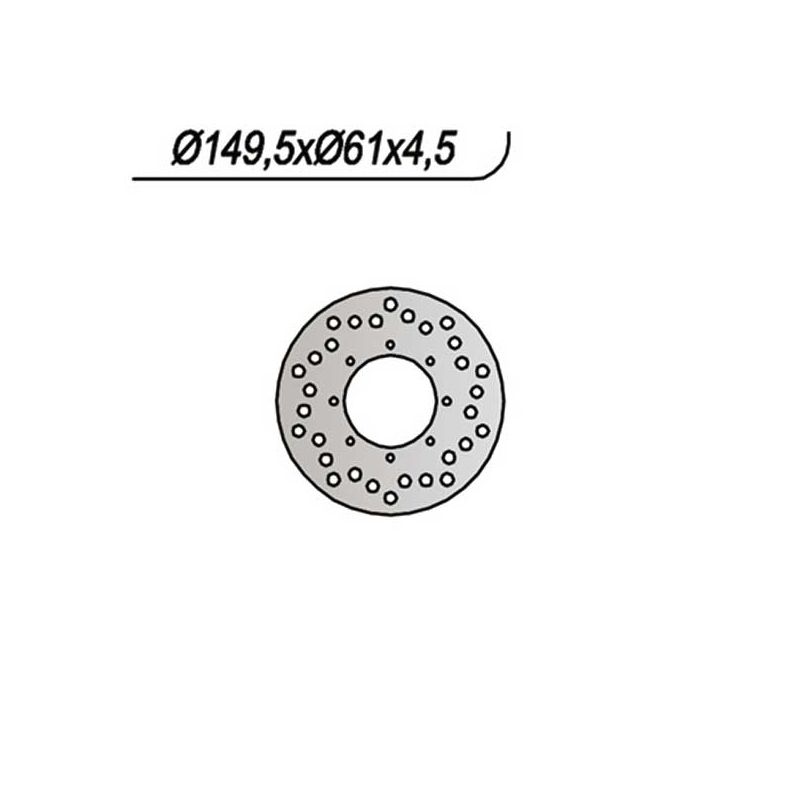 DISCO FRENO POST. NG 047 POLARIS Sportsman 2X4 500 01/02