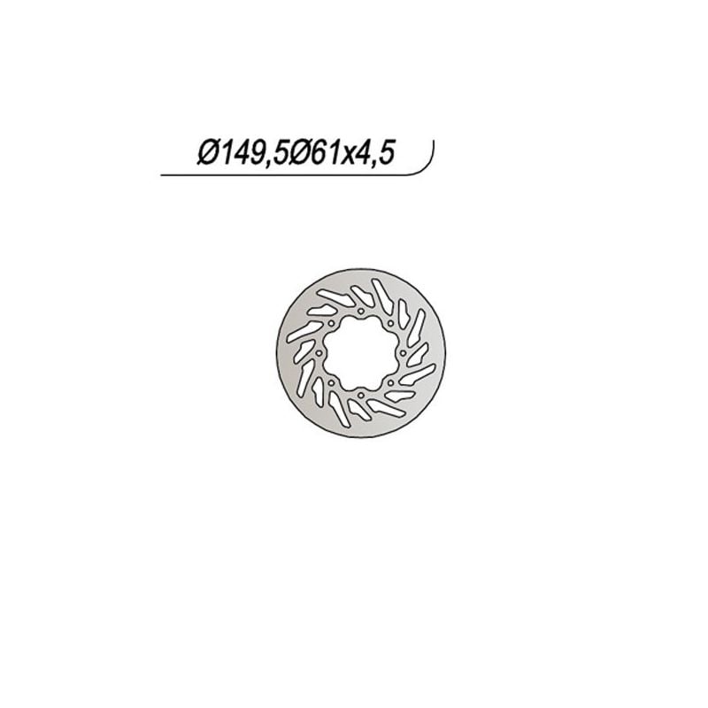 DISCO FRENO POST. NG 842 POLARIS Sportsman HO 500 03/06