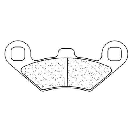 PASTIGLIA FRENO ANT. DX-SX CL BRAKES 2927ATV1 POLARIS Sportsman X2 / X2 EFI 500 07/09