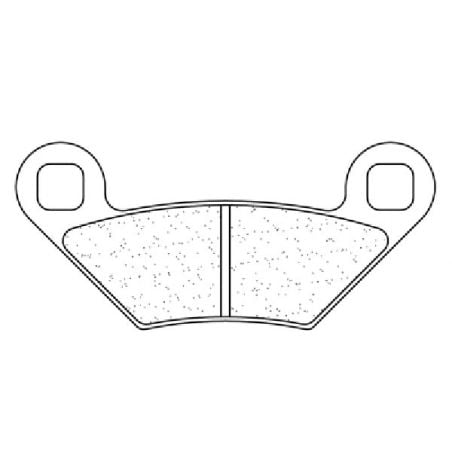 PASTIGLIA FRENO POST. CL BRAKES 1222ATV1 POLARIS Sportsman XP EPS 550 09/14