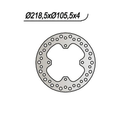 DISCO FRENO POST. NG 653 POLARIS Sportsman Twin EFI 800 05/07