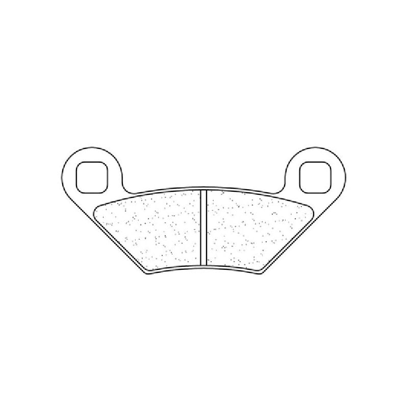PASTIGLIA FRENO POST. CL BRAKES 1222ATV1 POLARIS Scrambler HO/ HO EPS 850 13/13