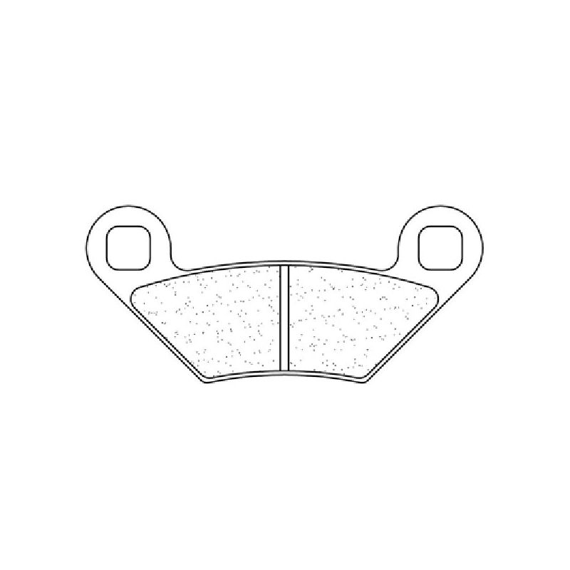 PASTIGLIA FRENO POST. CL BRAKES 1222ATV1 POLARIS Scrambler HO/ HO EPS 850 13/13