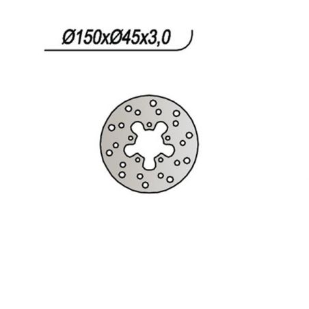 DISCO FRENO ANT. NG 426 POLINI X 1 Young 50 99/00