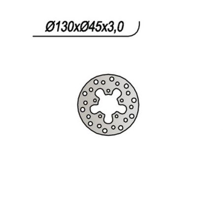 DISCO FRENO POST. NG 427 POLINI X 3 Senior 50 99/00