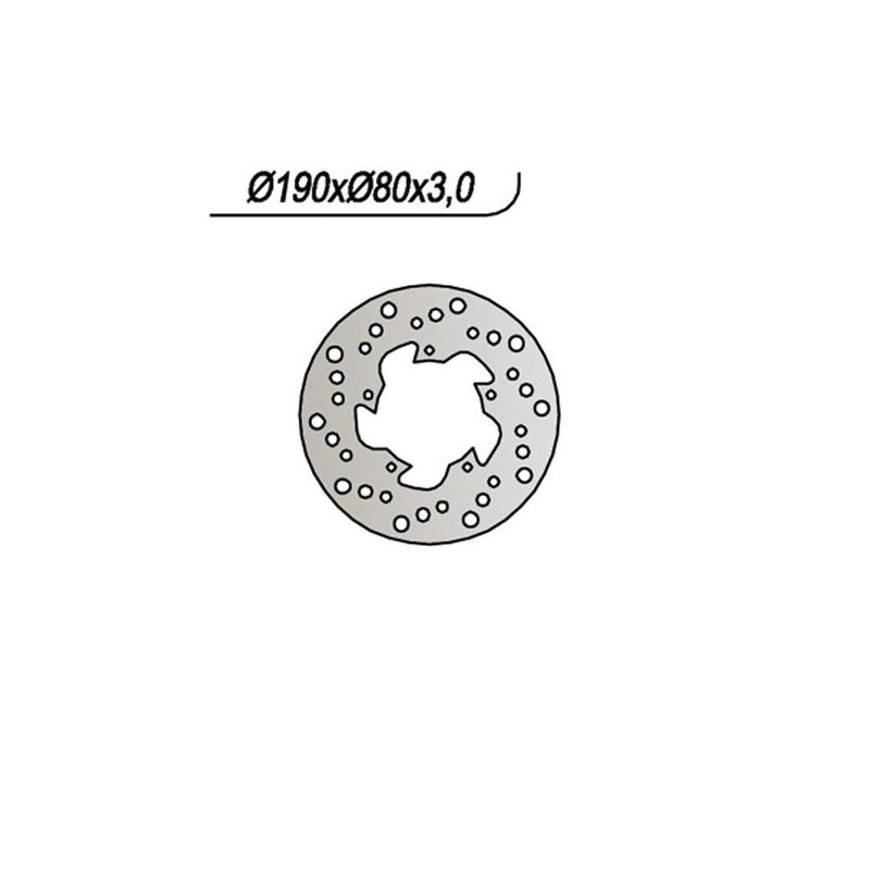 DISCO FRENO ANT. NG 425 POLINI X 5 Senior 50 99/00