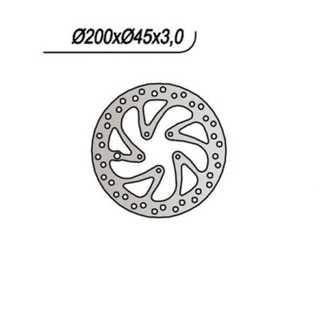 DISCO FRENO ANT. NG 912 POLINI XP 4T Cross 110 06/06