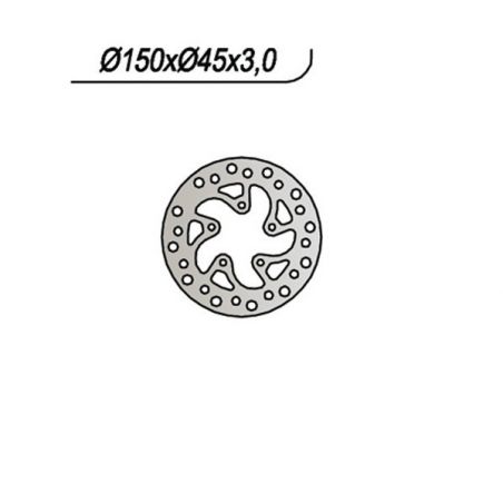 DISCO FRENO POST. NG 914 POLINI XP 4T Cross 110 06/06