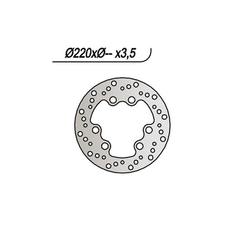 DISCO FRENO ANT. NG 116 SUZUKI SMX 50 99/02