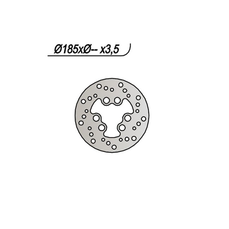 DISCO FRENO POST. NG 117 SUZUKI SMX 50 99/02